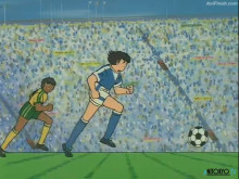 Скриншот Капитан Цубаса (фильм четвёртый) / Captain Tsubasa: Sekai Daikessen!! Jr. World Cup