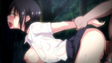 Скриншот Старшеклассница намокла - Изнасилование под дождём / Nuresuke JK Amayadori Rape