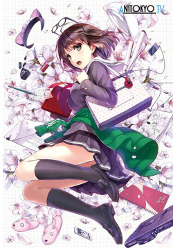 Постер Как из обычной девушки воспитать героиню / Saenai Heroine no Sodatekata