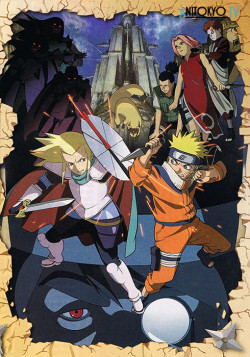 Постер Наруто (фильм второй) / Naruto the Movie 2: Legend of the Stone of Gelel
