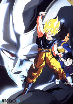Постер Драгон Бол Зет: Столкновение!! Сила 10 миллиардов воинов / Dragon Ball Z Movie 06: Gekitotsu!! 100-oku Power no Senshi-tachi