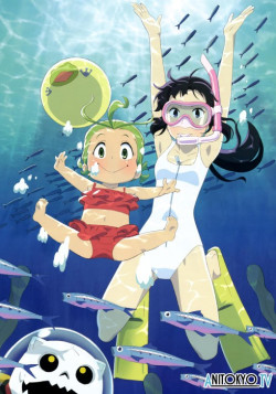 Постер Сестры-колдуньи Йойо и Нэнэ / Majokko Shimai no Yoyo to Nene
