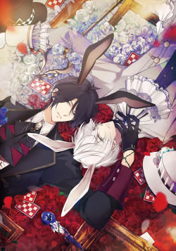 Постер Лунная песнь: Кроличье королевство / Tsukiuta. Rabbits Kingdom the Movie