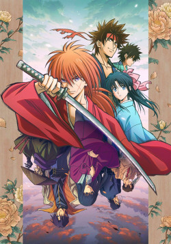 Постер Бродяга Кэнсин [ТВ-2, 1-й сезон] / Rurouni Kenshin: Meiji Kenkaku Romantan